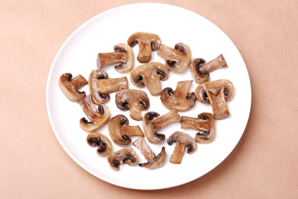 Funghi fritti — Foto Stock