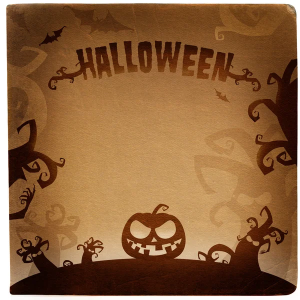 Halloween-Illustration mit Platz für Text — Stockfoto