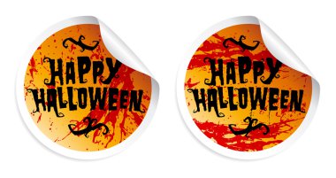 Mutlu Cadılar Bayramı çıkartmaları