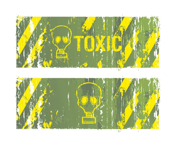 Toxic backgrounds — Stock Vector