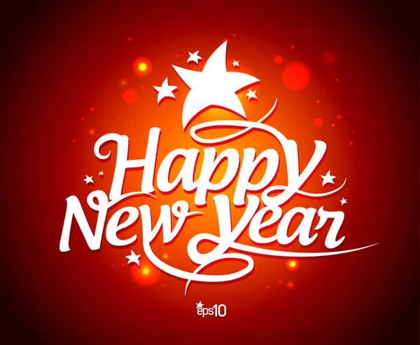 Yeni yıl kartı tasarımı.