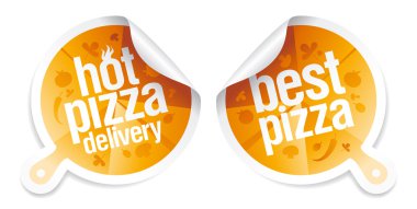 En iyi pizza çıkartmaları.
