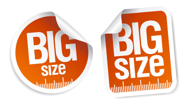 big size stickers