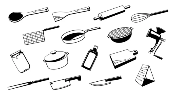 Ustensile de cuisine . — Image vectorielle