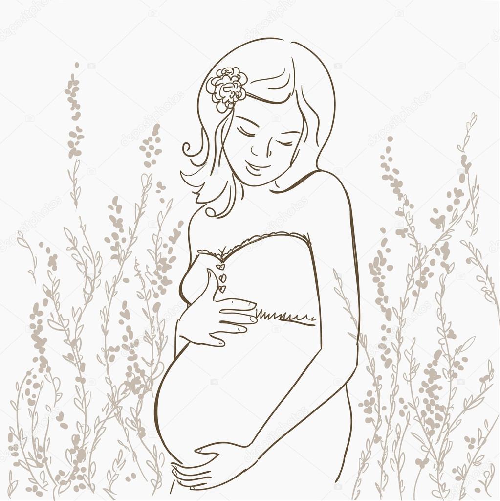 Abstract Pregnant Vector & Photo (Free Trial) | Bigstock