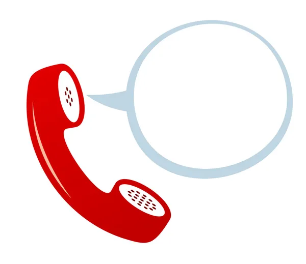 Telefon-Symbol. — Stockvektor