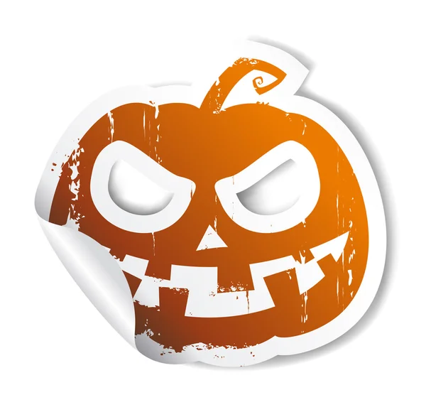 Pegatina de Halloween . — Vector de stock