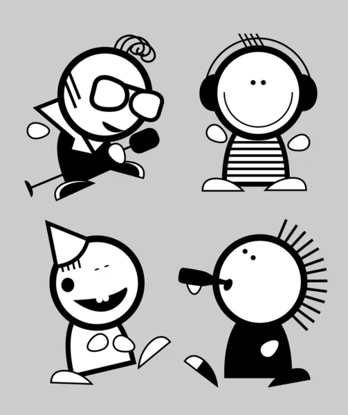 Funny icons Vector Graphics
