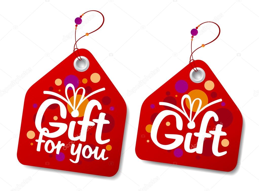 Gift labels.