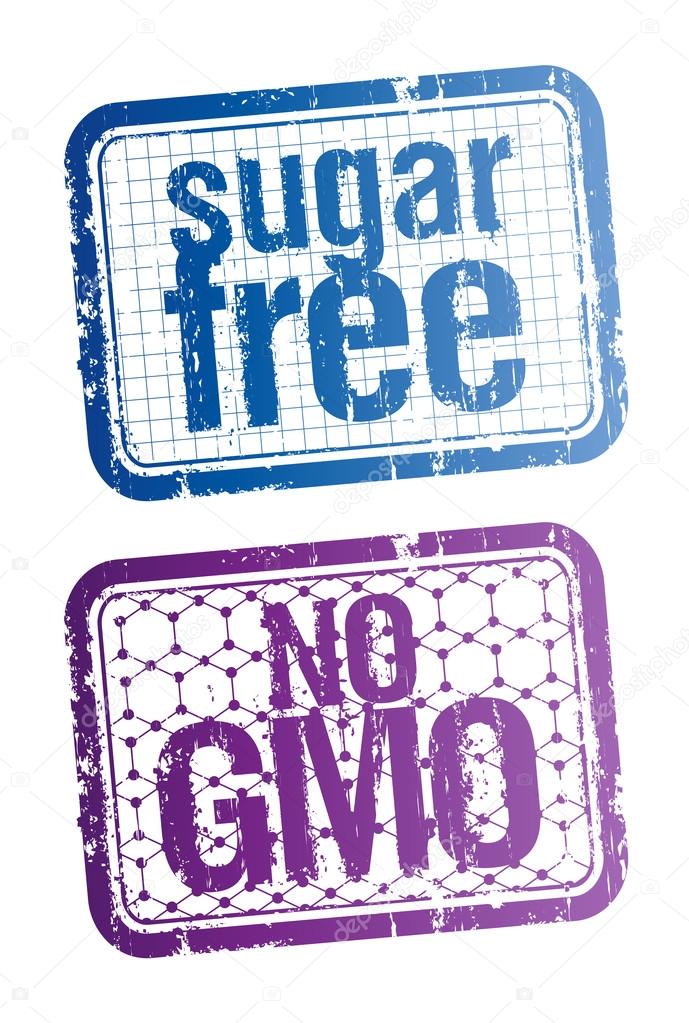 Sugar free and bio food stamps.