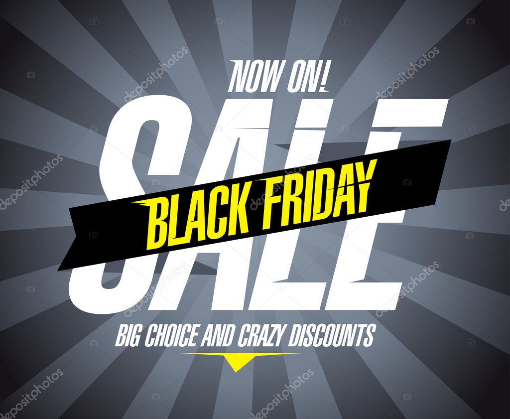 Black friday sale design.