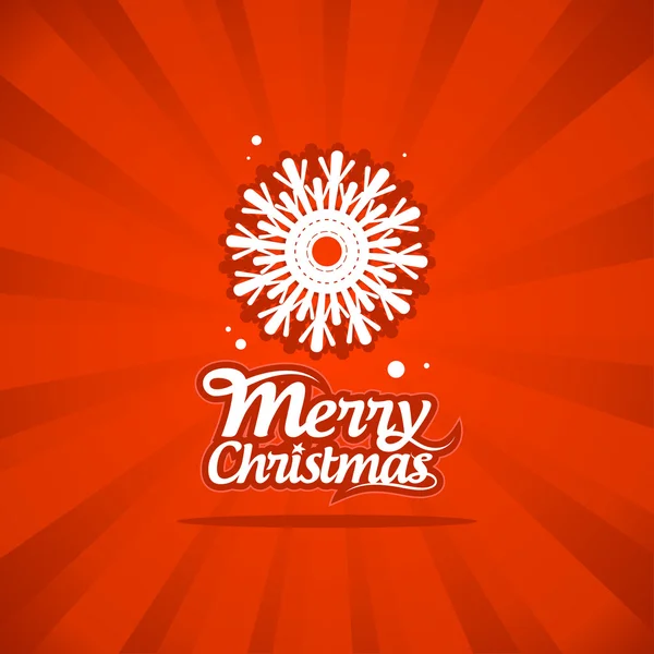 Christmas card design. — Stock Vector