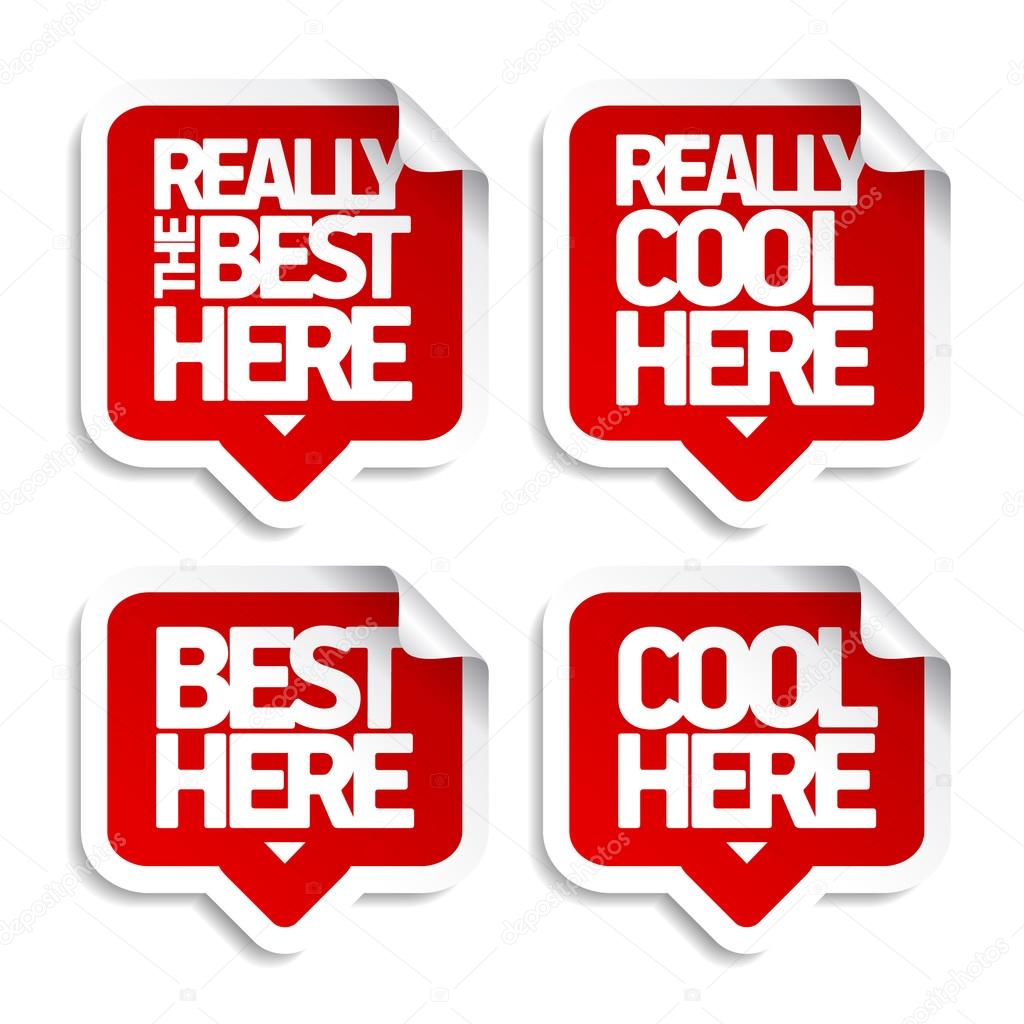 The best here stickers