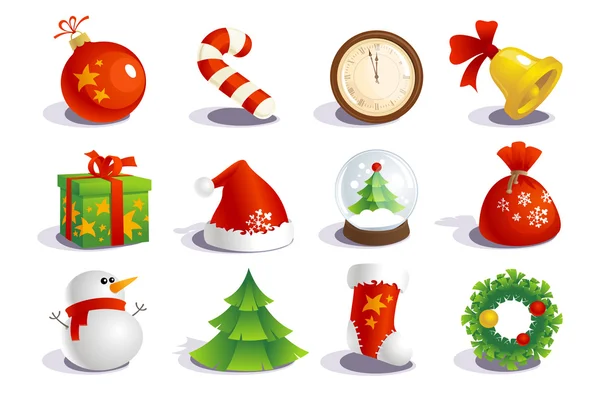 Yeni yıl geleneksel semboller.