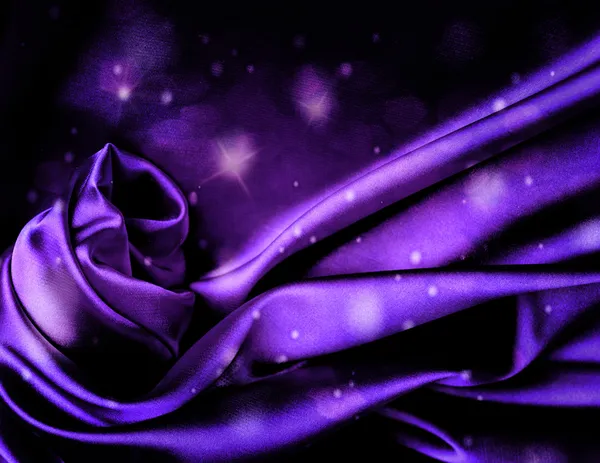 Chic violet silk background. — Stock Photo, Image