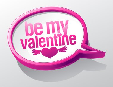 Benim Sevgiliye cam konuşma balonu olacak.