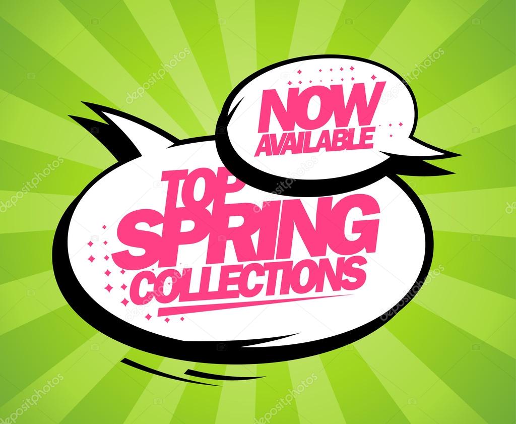 Top spring collections now available design.