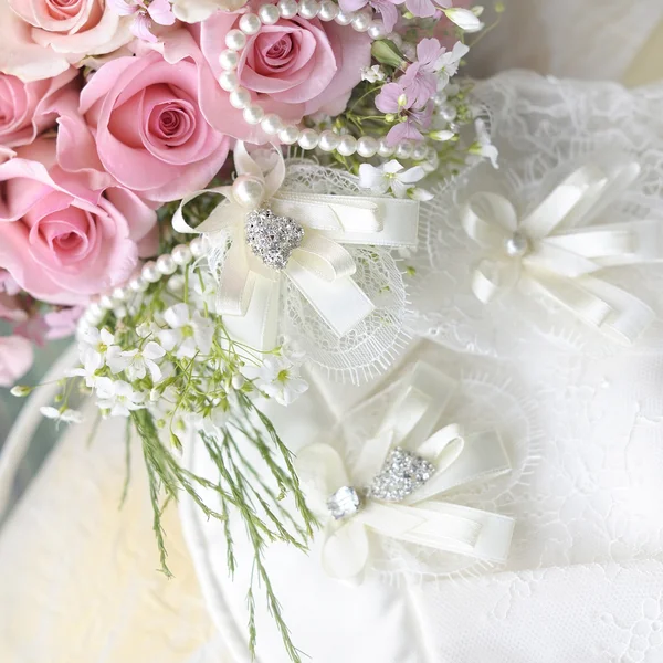 Anillos de boda. — Foto de Stock