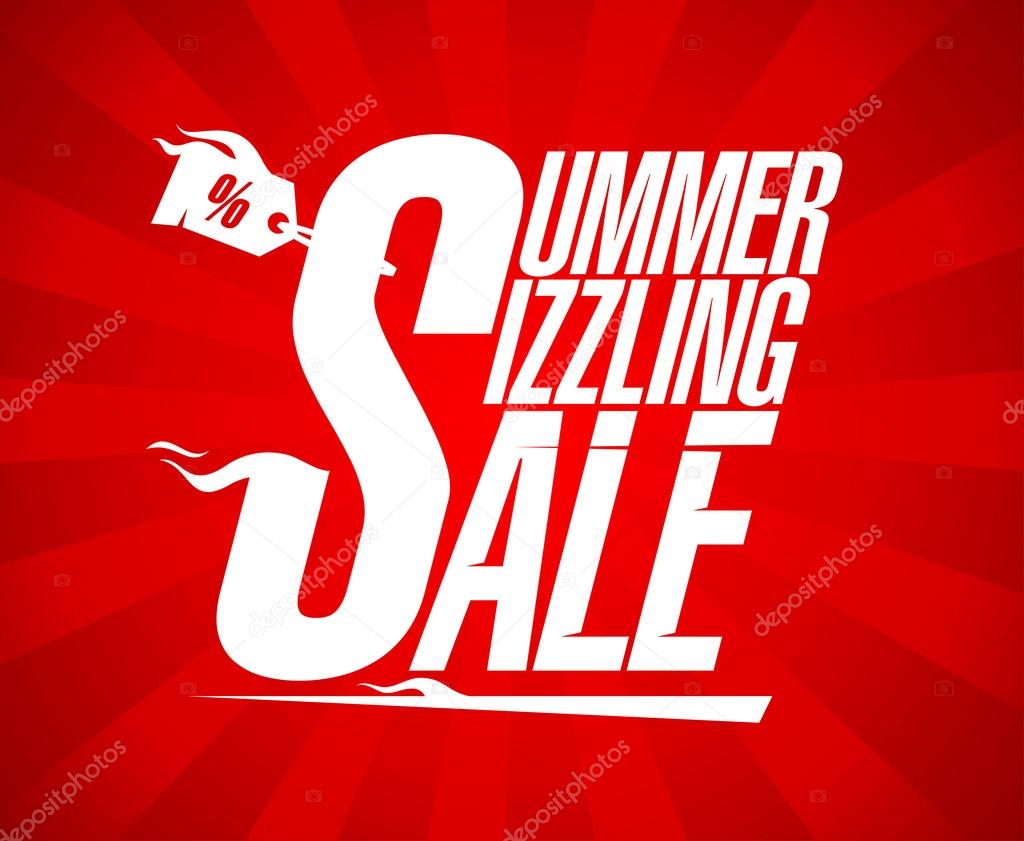 Summer sizzling sale design