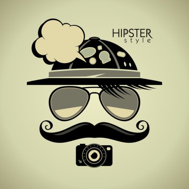 Hippi tarzı turist bıyıklı adam mı?