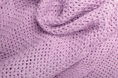 Örgü keten branda arka plan, moda yakın plan şablonu