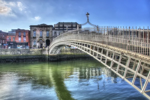 Ha'Penny Bridge — Stock fotografie