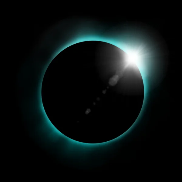 Eclissi di sole — Foto Stock
