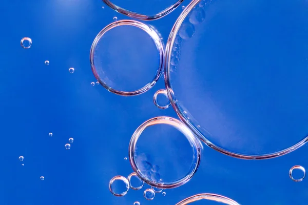 Oil drops closeup — Stock Photo, Image