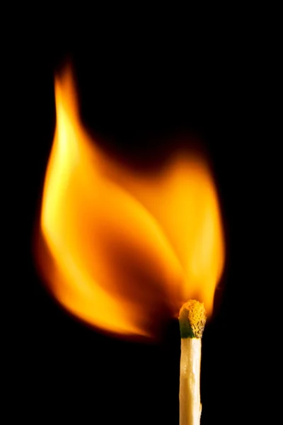 Burning match — Stock Photo, Image