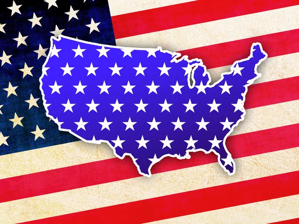 Amerika vier Juli Tapete. Patriotische US-Tapete. — Stockfoto