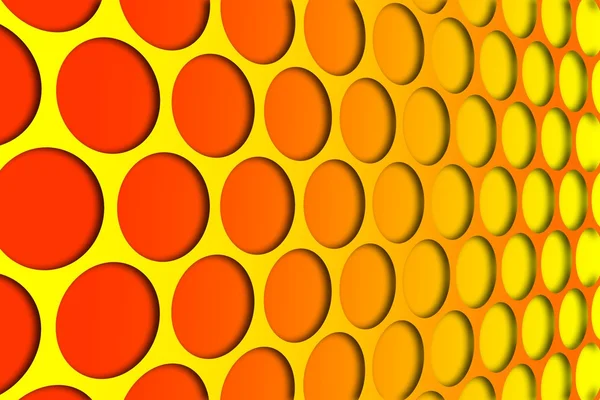 Recurrent circular pattern, wallpaper, background. — Stock Photo, Image