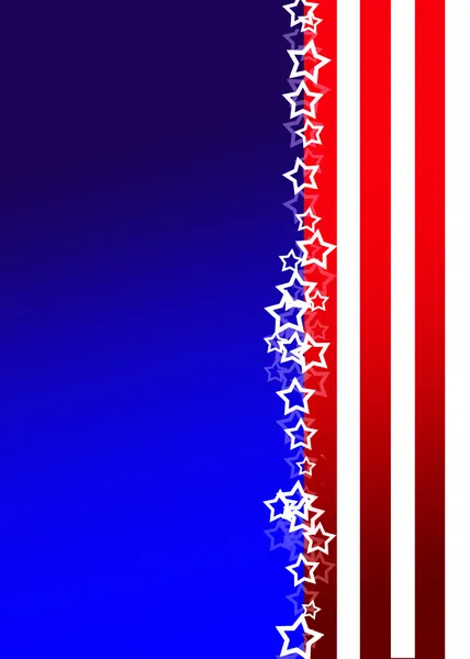 Patriotischer Hintergrund, US-Farben. — Stockfoto