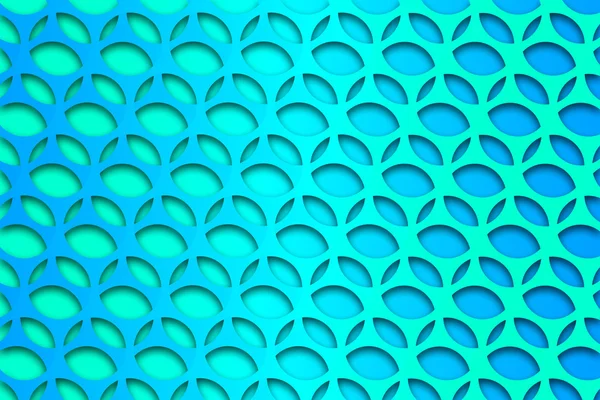 Wiederkehrende kreisförmige Muster, Tapete, Hintergrund. — Stockfoto
