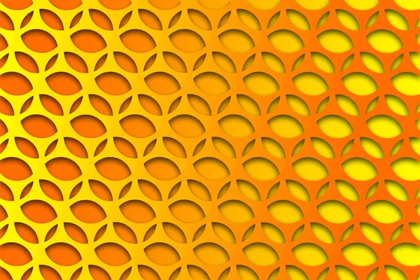 Recurrent circular pattern, wallpaper, background. — Stock Photo, Image