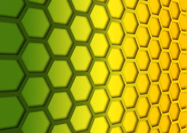 Recurrent hexagonal wallpaper, background. — Stock Photo, Image