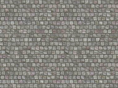 Granite cobblestoned pavement background. clipart