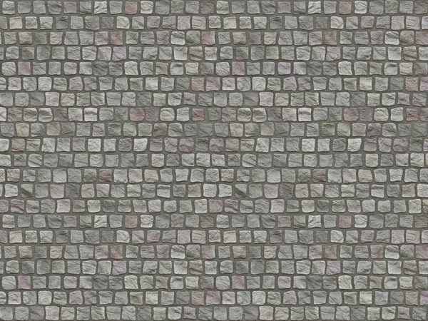 Granite cobblestoned pavement background. — Stock Photo, Image