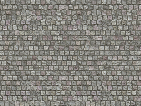 Granite cobblestoned pavement background.