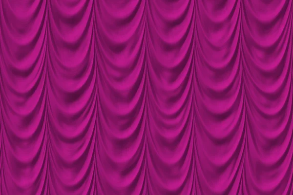 Drained, lowered the curtain on the stage. — Stock Photo, Image