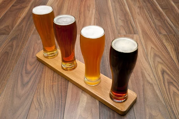 Beer Flight. — Stock Photo, Image