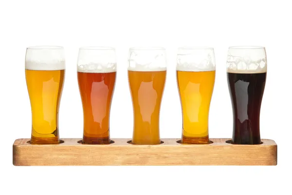 Beer Flight. — Stock Photo, Image