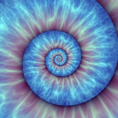 soyut spiral desenli. Fibonacci desen
