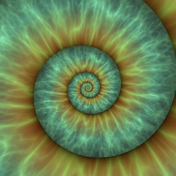 Schema astratto a spirale. fibonacci modello — Foto Stock