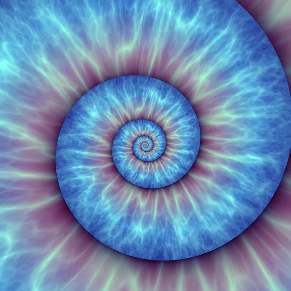 Schema astratto a spirale. fibonacci modello Immagini Stock Royalty Free