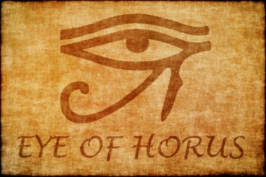 Horus'un gözü.