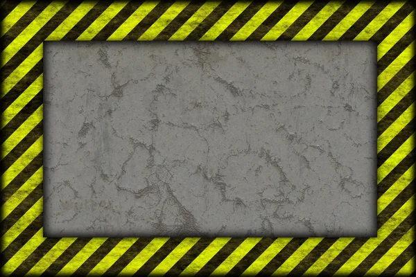 Hazard background. warning lines, black and yellow. — Stock Photo, Image