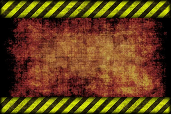 Hazard background. warning lines, black and yellow. — Stock Photo, Image