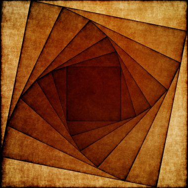 Spiral kare arka plan 