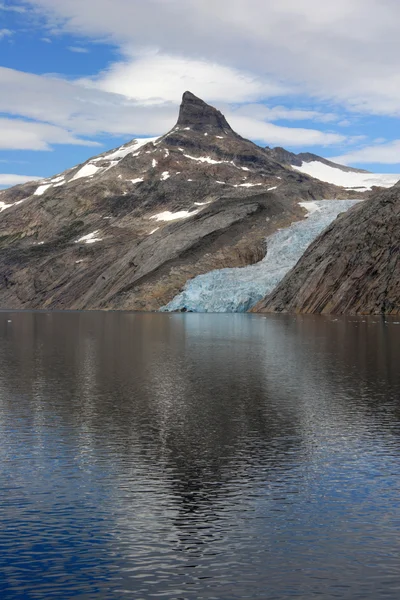 Ледник в проливе Принс-Уильям — стоковое фото