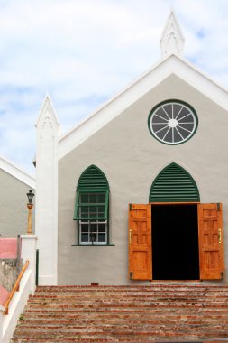 St Peters Anglican Church, St George's, Bermuda clipart